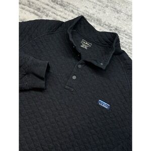 L.L. Bean Quilted 1/4 Snap Pullover Sweatshirt Men's Size 3XLT Tradition Fit